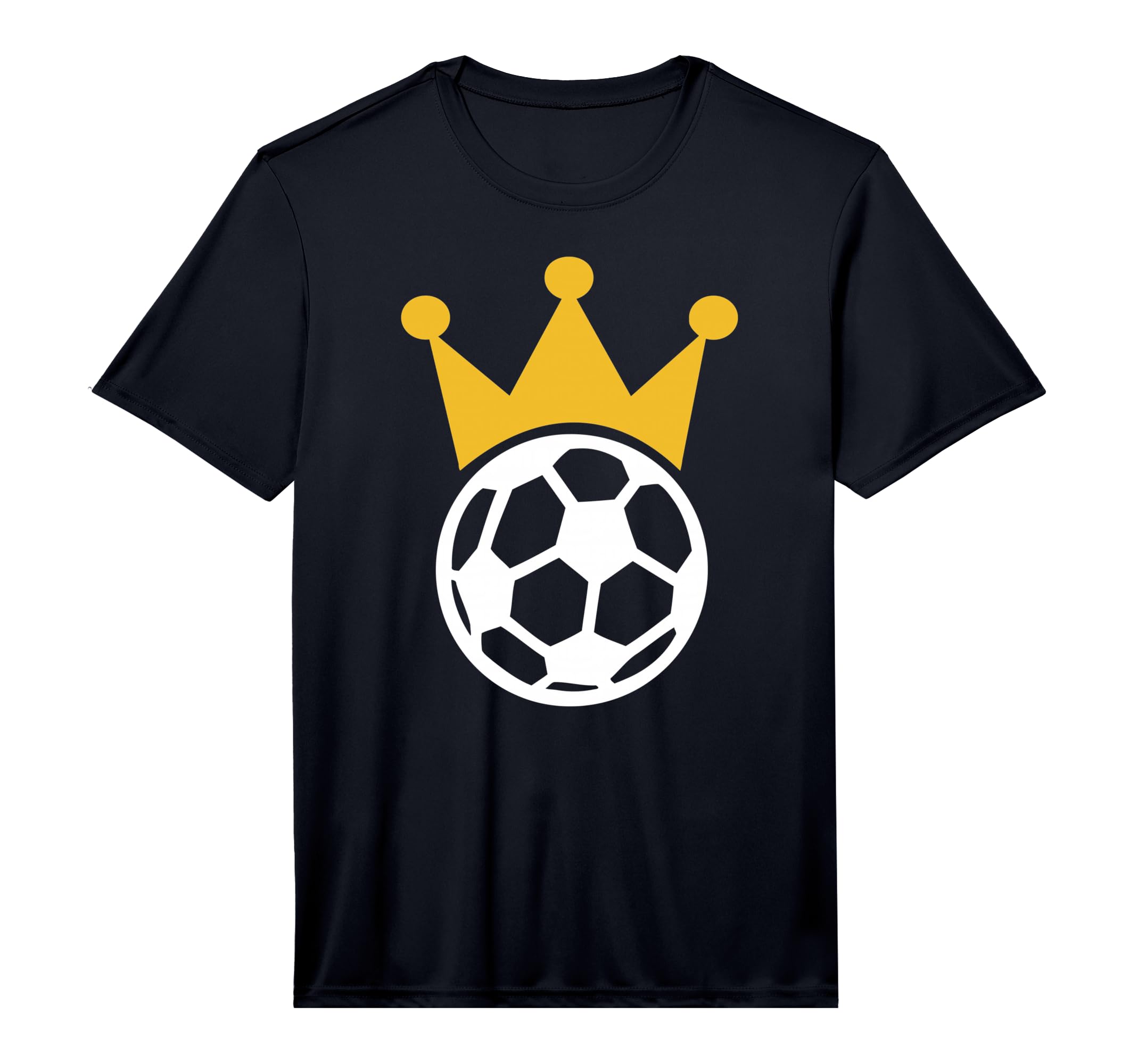 Soccer Crown Performance T-Shirt - Casual Everyday Wear Men Women - T-Shirt, Sweatshirt, Hoodie