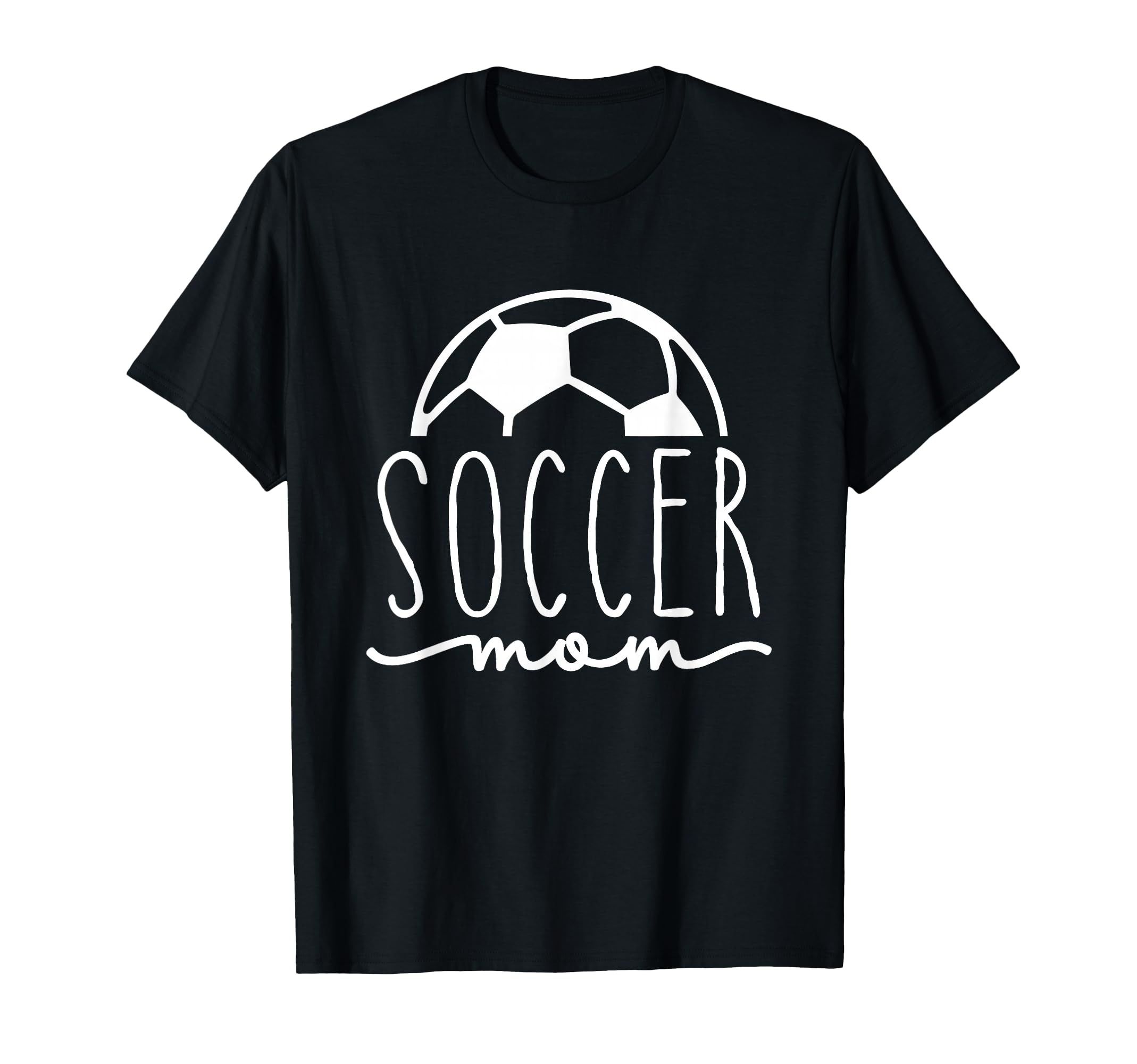 Soccer Mom Soccer Mama Mom Life Soccer Hoodie - Minimalist Print Unisex - T-Shirt, Sweatshirt, Hoodie