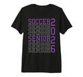 Soccer Senior Night Soccer Senior 2026 T-Shirt - Graphic Print Men Women - T-Shirt, Sweatshirt, Hoodie