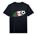 Mens Algeria Flag Algerian Soccer T-Shirt - Minimalist Print for Adults - T-Shirt, Sweatshirt, Hoodie