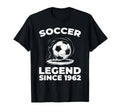 Born 1962 Team Sports Player Soccer Birthday T-Shirt - Graphic Print Unisex - T-Shirt, Sweatshirt, Hoodie