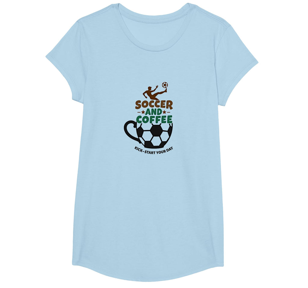 Soccer Mom Soccer And Coffee Kick Sweatshirt - Minimalist Print Unisex - T-Shirt, Sweatshirt, Hoodie
