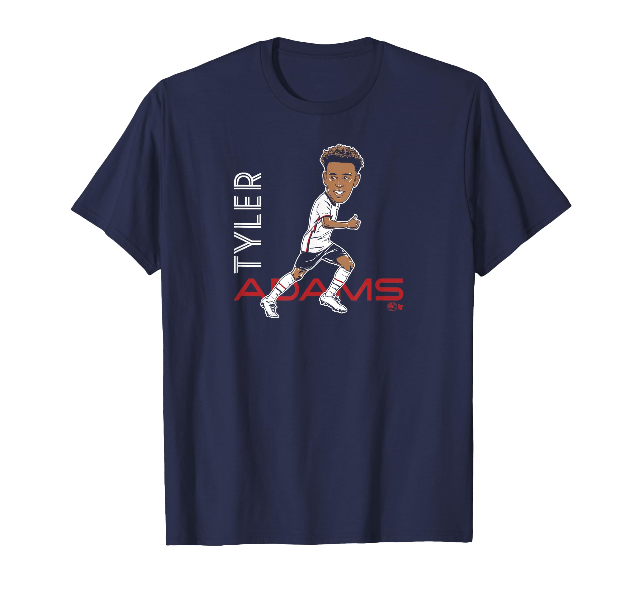 Tyler Adams Caricature United States T-Shirt - Minimalist Print Unisex - T-Shirt, Sweatshirt, Hoodie