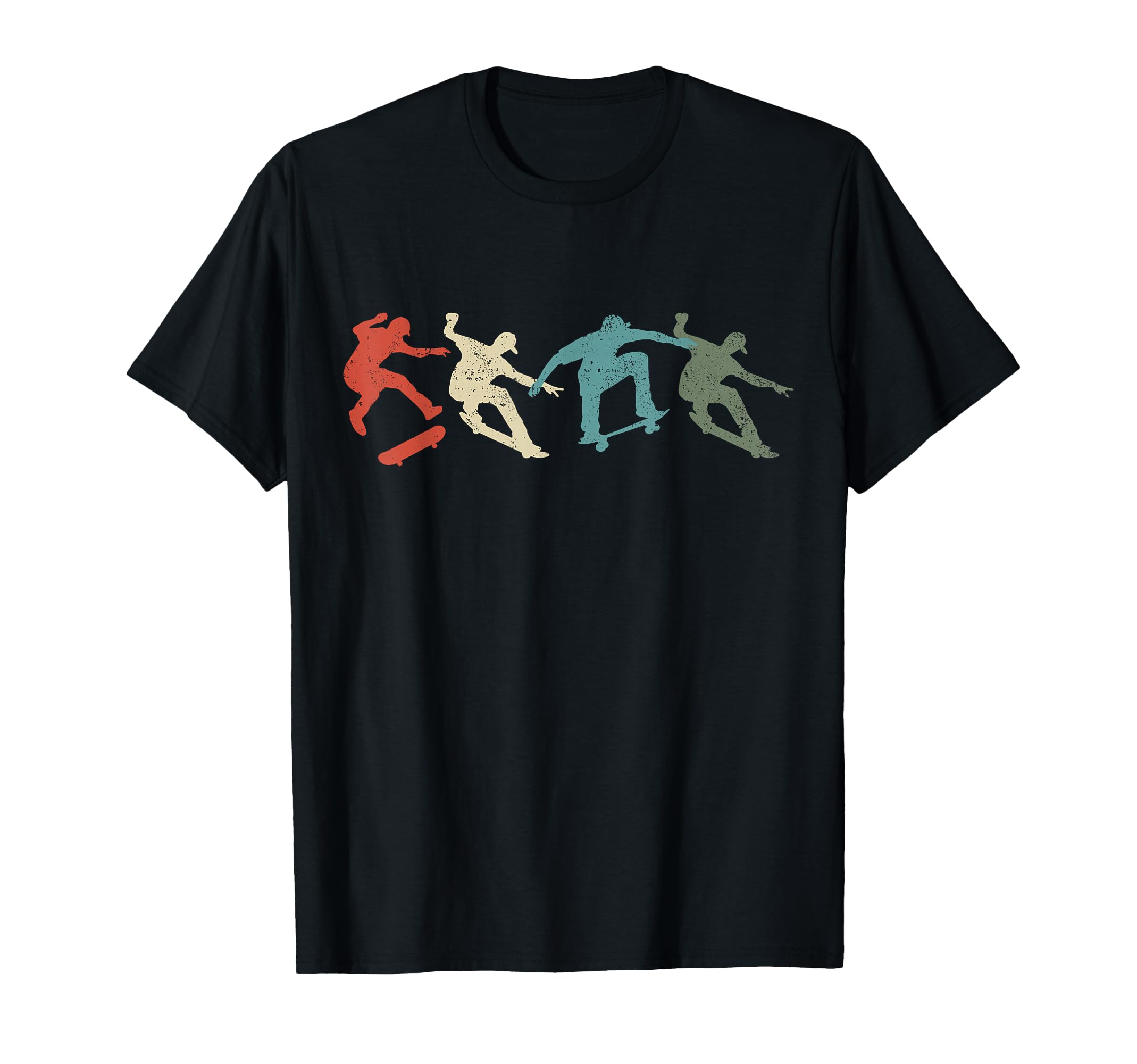 Skateboard Skateboarding Gift T-Shirt - Minimalist Print Men Women - T-Shirt, Sweatshirt, Hoodie