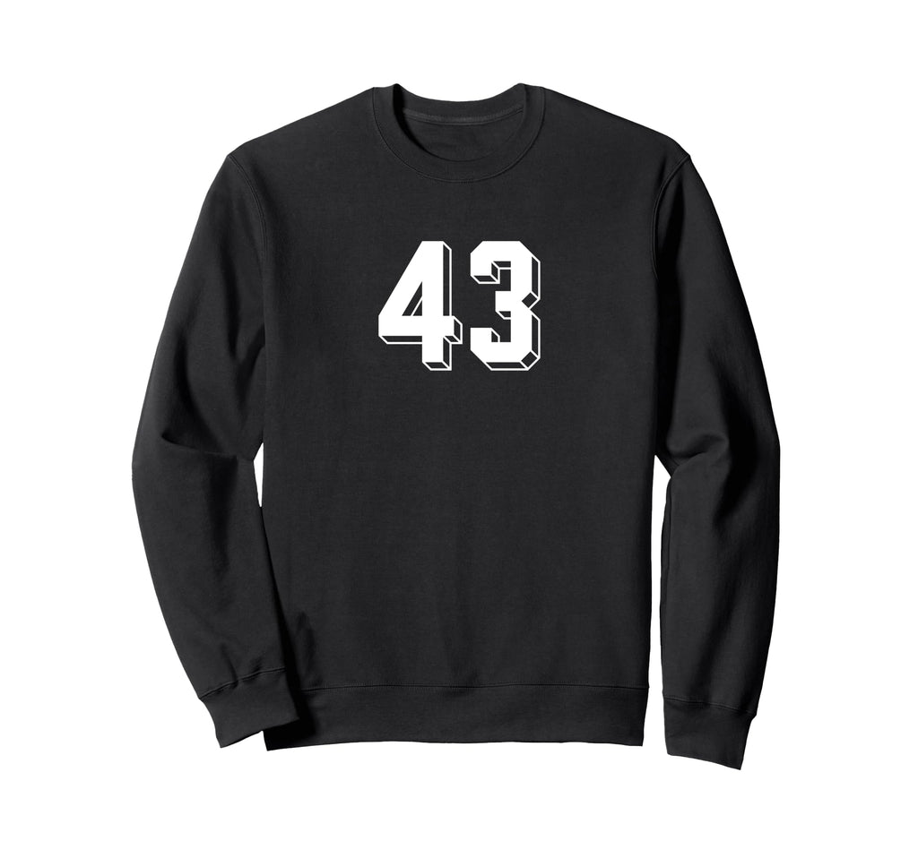 Number 43 80S 90S Soccer Team Sweatshirt - Streetwear Style Men Women - T-Shirt, Sweatshirt, Hoodie
