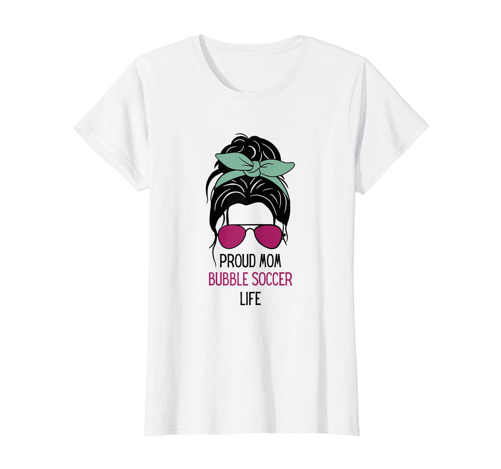 Bubble Soccer Mom Outfit Messy Hair T-Shirt - Streetwear Style for Adults - T-Shirt, Sweatshirt, Hoodie