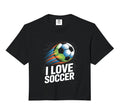 I Love Soccer Enthusiasts Ball Motion T-Shirt - Custom Art Print Men Women - T-Shirt, Sweatshirt, Hoodie