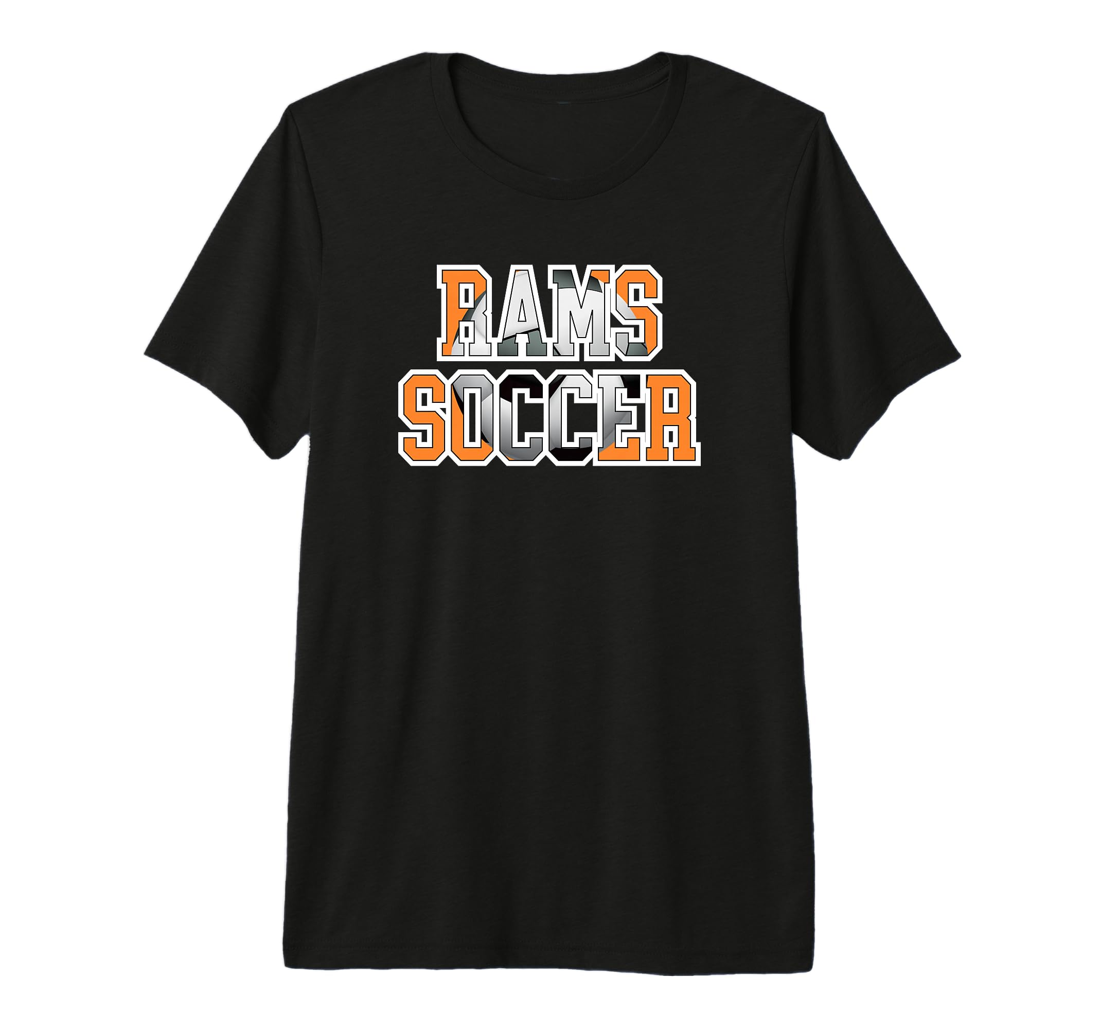Rams Soccer Mom Game Day Mascot T-Shirt - Novelty Apparel for Adults - T-Shirt, Sweatshirt, Hoodie