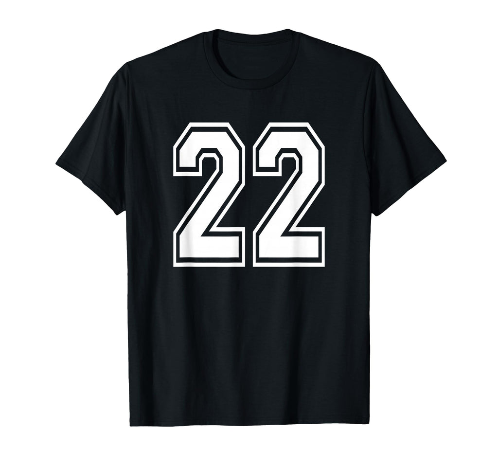 Number 22 Numbered Uniform Sports T-Shirt - Aesthetic Graphic for Adults - T-Shirt, Sweatshirt, Hoodie