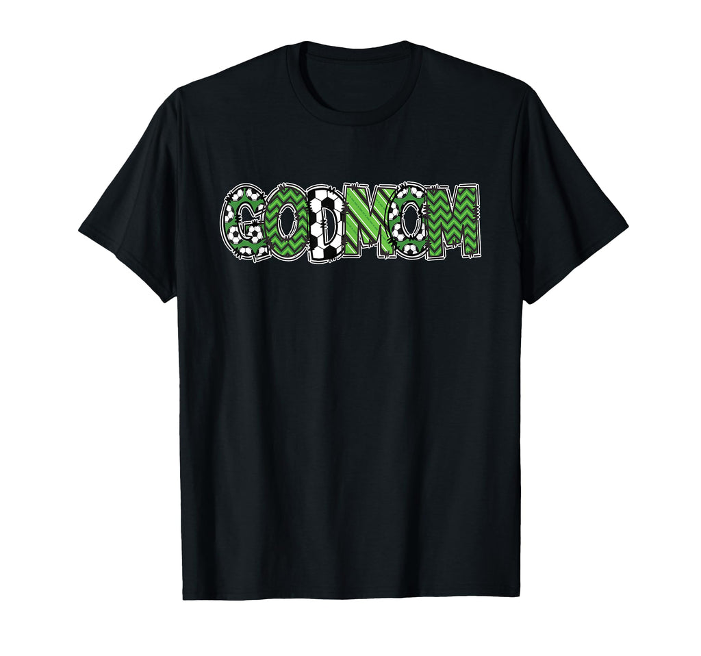 Soccer Mommy Godmom Birthday Party T-Shirt - Novelty Apparel Men Women - T-Shirt, Sweatshirt, Hoodie