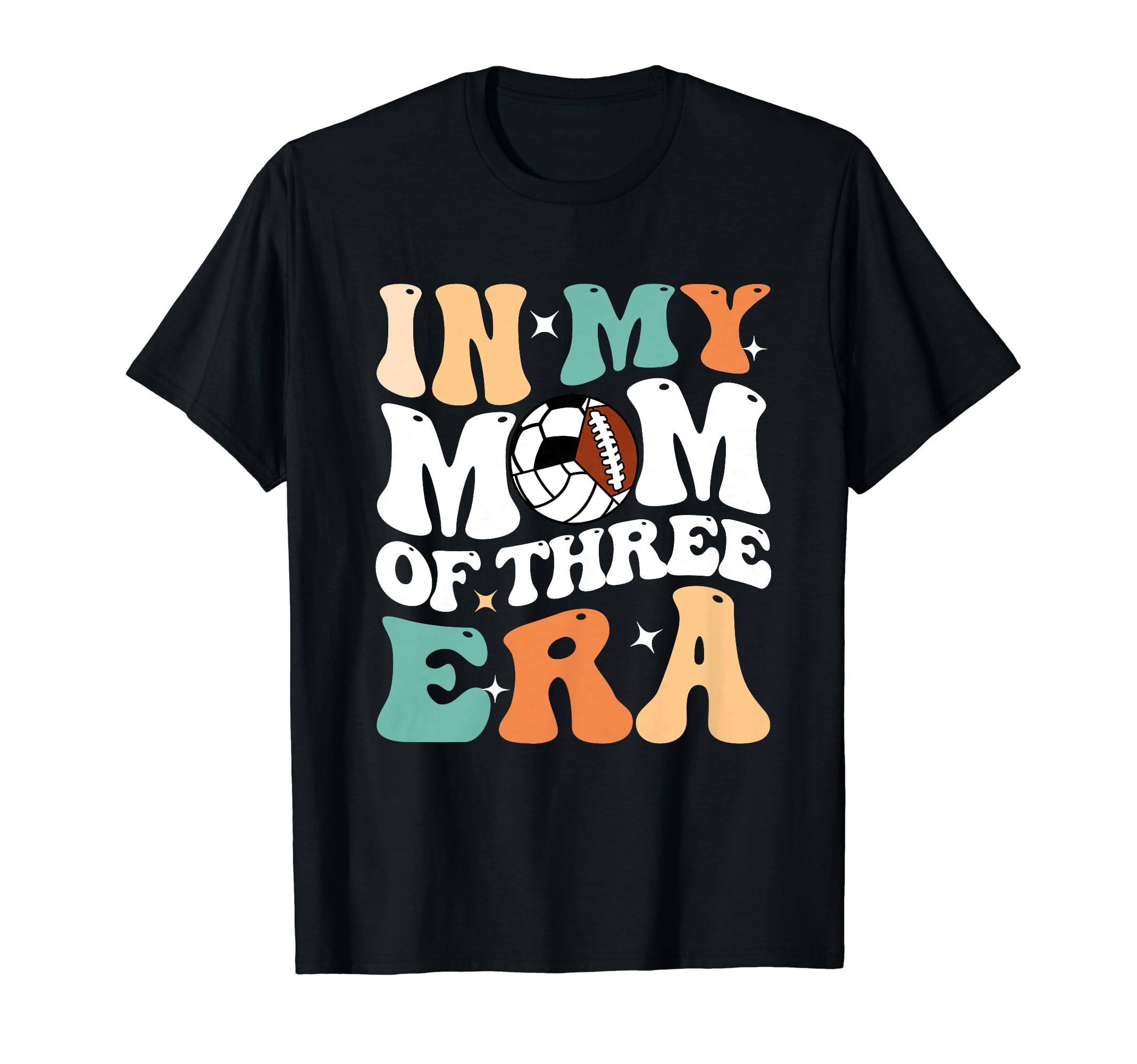 My Mom Three Era Funny Volleyball T-Shirt - Novelty Apparel for Adults - T-Shirt, Sweatshirt, Hoodie
