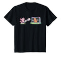 Axolotl Kicks Ball Capybara Goalie T-Shirt - Fun Novelty Design Men Women - T-Shirt, Sweatshirt, Hoodie