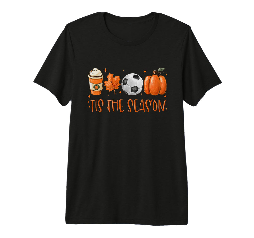 Tis Season Fall Latte Pumpkin Spice T-Shirt - Aesthetic Graphic for Adults - T-Shirt, Sweatshirt, Hoodie