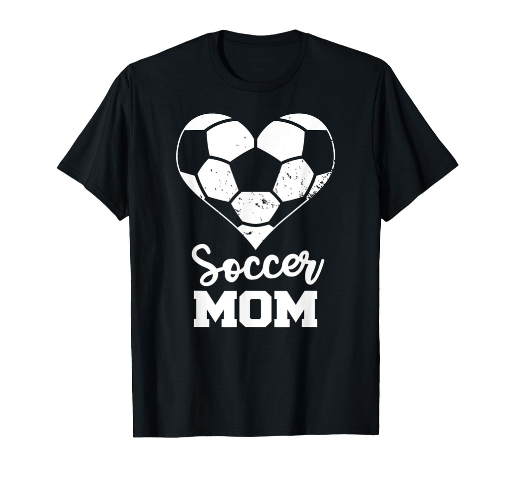 Soccer Mom Heart Funny Soccer T-Shirt - Trendy Graphic Men Women - T-Shirt, Sweatshirt, Hoodie