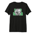 Rams Soccer Mom Game Day Mascot Green T-Shirt - Aesthetic Graphic Unisex - T-Shirt, Sweatshirt, Hoodie