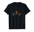 Soccer Player Gift Heartbeat Football T-Shirt - Graphic Print Men Women - T-Shirt, Sweatshirt, Hoodie