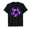 Purple Camo Soccer Purple Camouflage T-Shirt - Novelty Apparel Men Women - T-Shirt, Sweatshirt, Hoodie