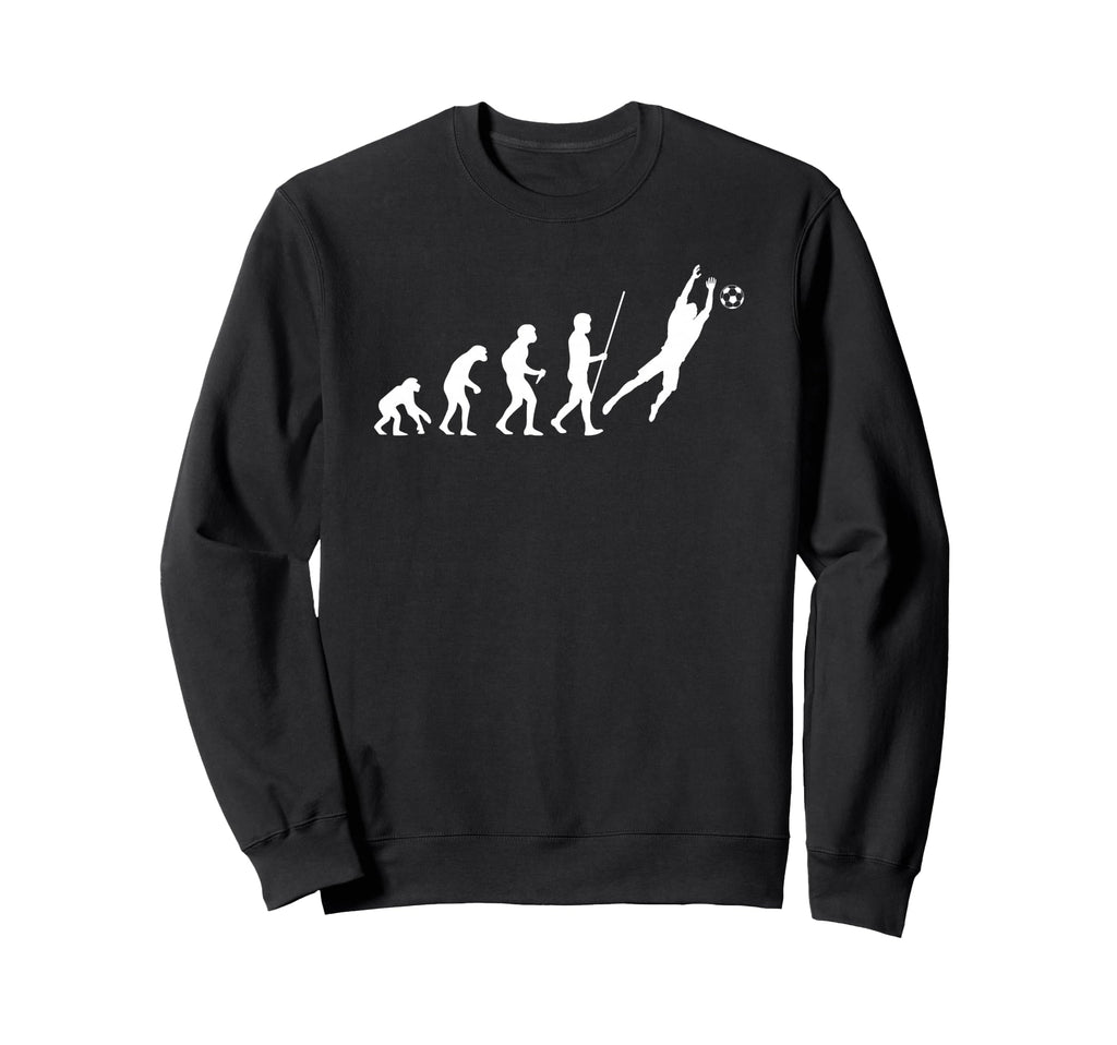 Goalkeeper Evolution Soccer Goalie Sweatshirt - Aesthetic Graphic Unisex - T-Shirt, Sweatshirt, Hoodie