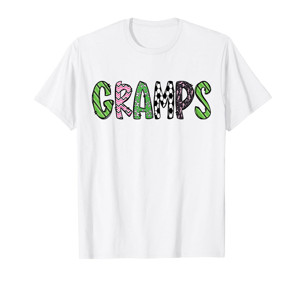 Soccer Gramps Funny Soccer Birthday T-Shirt - Streetwear Style for Adults - T-Shirt, Sweatshirt, Hoodie