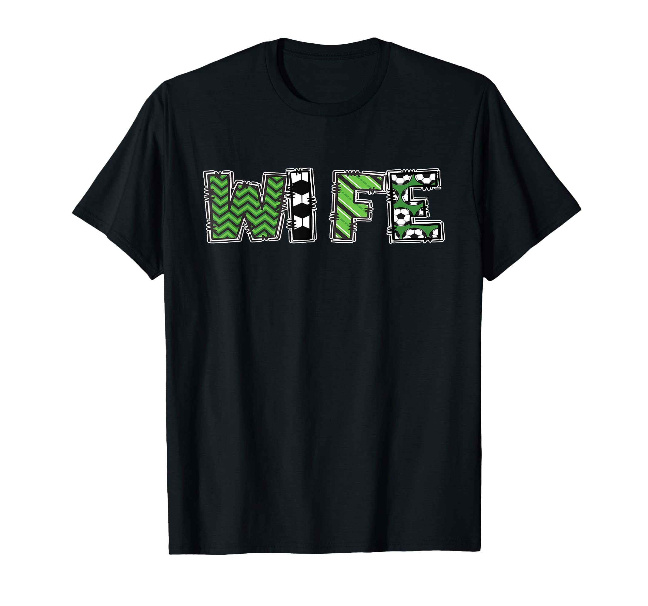 Soccer Wife Birthday Party T-Shirt - Graphic Print Unisex - T-Shirt, Sweatshirt, Hoodie
