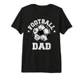 Mens Football Dad Sketch Soccer Ball T-Shirt - Minimalist Print Unisex - T-Shirt, Sweatshirt, Hoodie