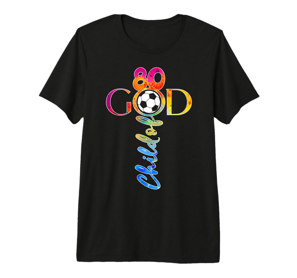 Jesus 80 Years Child God Soccer T-Shirt - Aesthetic Graphic for Adults - T-Shirt, Sweatshirt, Hoodie