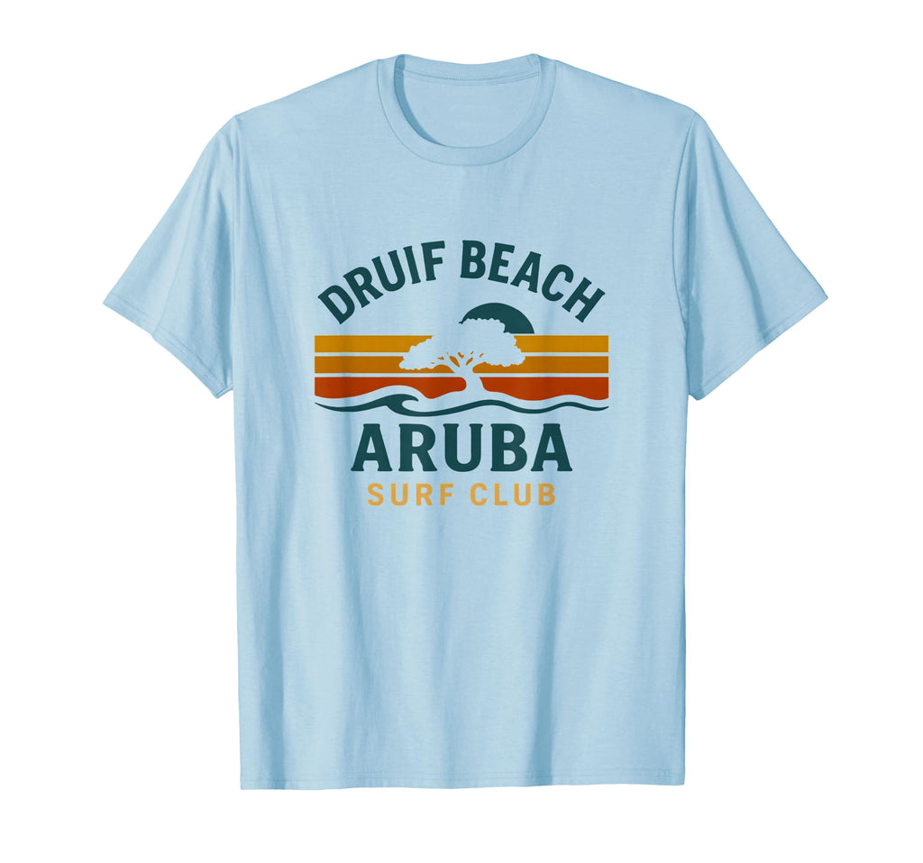 Druif Beach Aruba Surf Club Vacation T-Shirt - Novelty Apparel Unisex - T-Shirt, Sweatshirt, Hoodie