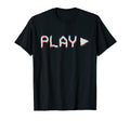 Glitch Vcr Vhs Tape 80S Play T-Shirt - Fun Novelty Design Unisex - T-Shirt, Sweatshirt, Hoodie