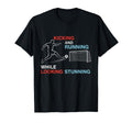 Soccer Kicking And Running While T-Shirt - Casual Everyday Wear Unisex - T-Shirt, Sweatshirt, Hoodie