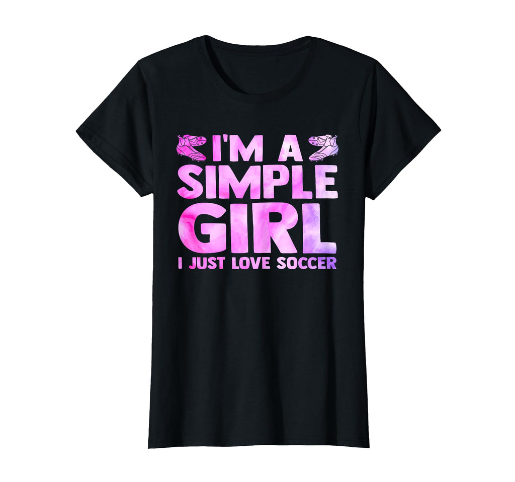 Im Simple I Just Love Soccer Sport T-Shirt - Minimalist Print for Adults - T-Shirt, Sweatshirt, Hoodie