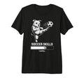 Kawaii Soccer Pug Skills Loading Dog T-Shirt - Minimalist Print for Adults - T-Shirt, Sweatshirt, Hoodie