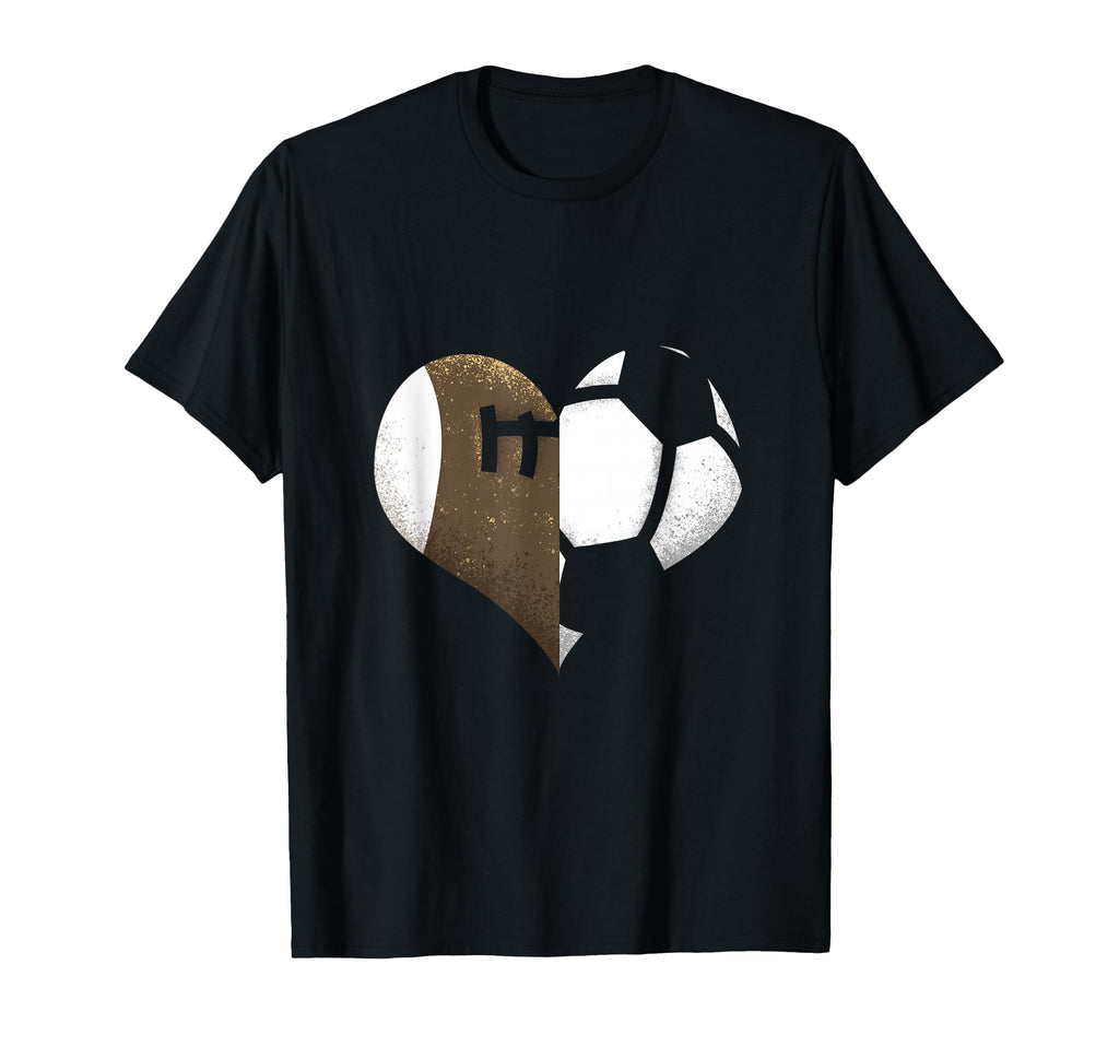 American Football Soccer Ball T-Shirt - Casual Everyday Wear for Adults - T-Shirt, Sweatshirt, Hoodie