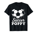 Soccer Poppy Soccer Player Matching T-Shirt - Minimalist Print Men Women - T-Shirt, Sweatshirt, Hoodie