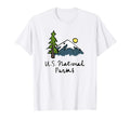 Family Vacation U S National Parks T-Shirt - Minimalist Print Men Women - T-Shirt, Sweatshirt, Hoodie