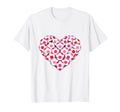 Heart Shaped Soccer Ball Art T-Shirt - Custom Art Print for Adults - T-Shirt, Sweatshirt, Hoodie