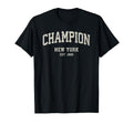 Champion New York Ny Athletic Sports T-Shirt - Graphic Print Men Women - T-Shirt, Sweatshirt, Hoodie
