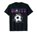 Haiti Soccer Fans Jersey Haitian T-Shirt - Custom Art Print Men Women - T-Shirt, Sweatshirt, Hoodie