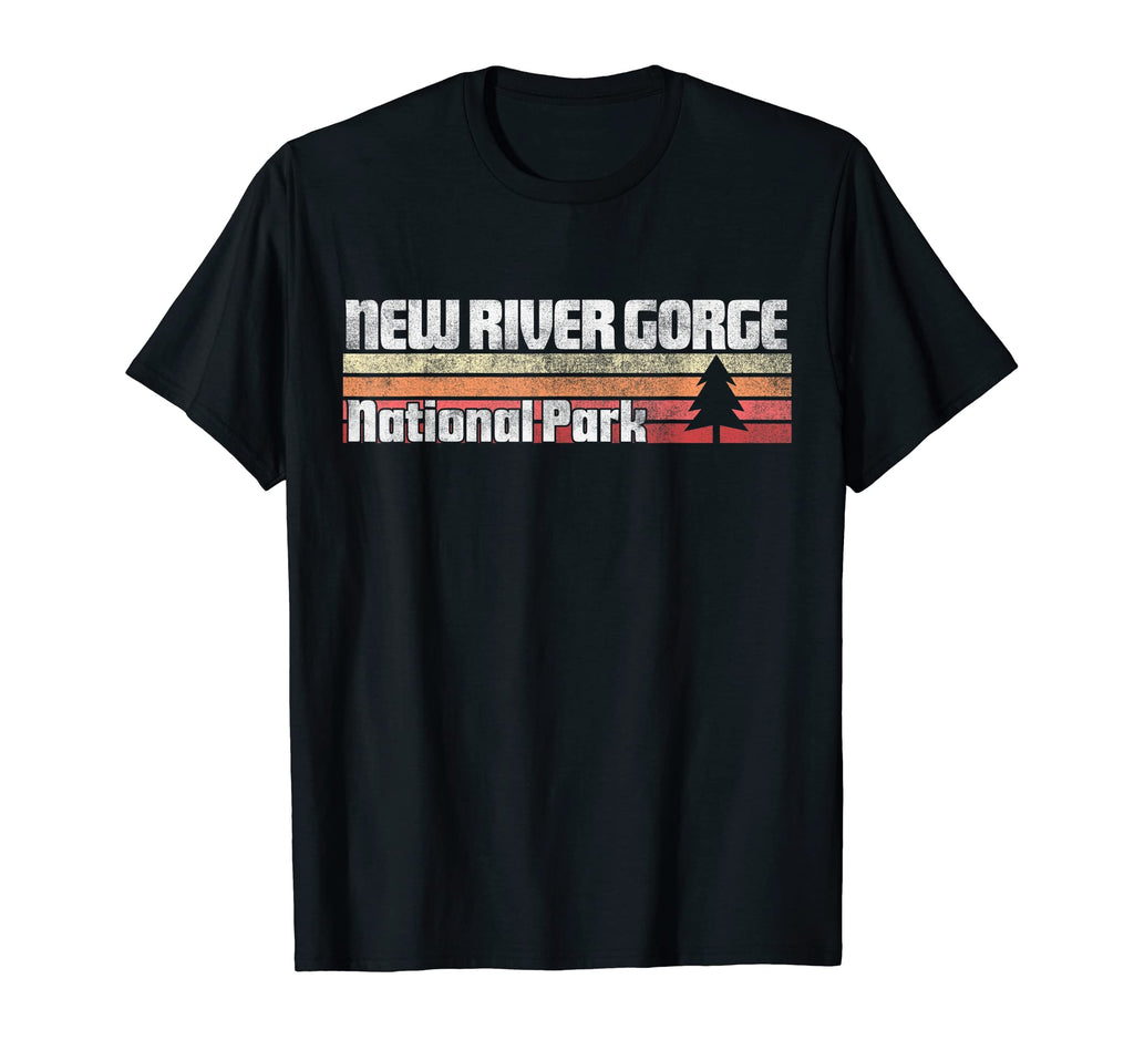 New River Gorge National Park 70S 80S 90S T-Shirt - Minimalist Print Unisex - T-Shirt, Sweatshirt, Hoodie