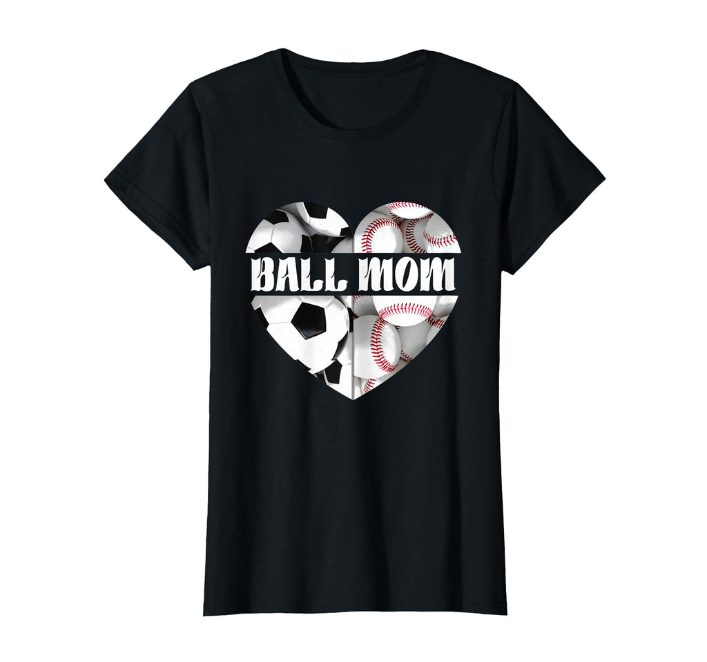 Happy Mothers Day Mom Both Heart T-Shirt - Fun Novelty Design Unisex - T-Shirt, Sweatshirt, Hoodie