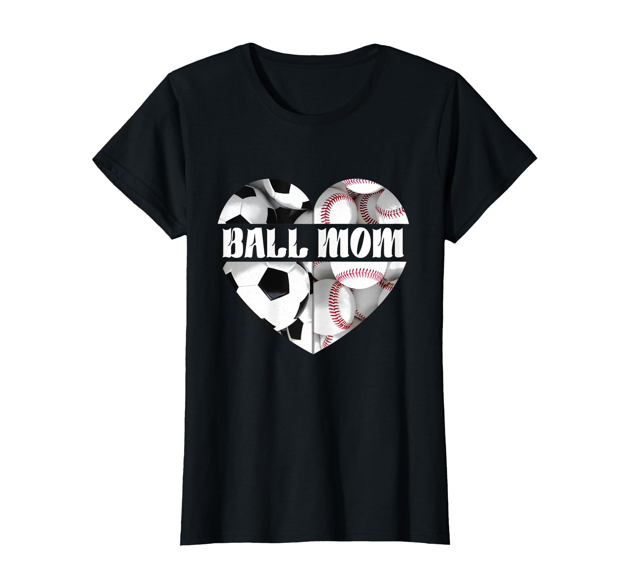 Happy Mothers Day Mom Both Heart T-Shirt - Fun Novelty Design Unisex - T-Shirt, Sweatshirt, Hoodie