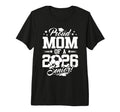 Proud Mom 2026 Senior Graduate Soccer T-Shirt - Custom Art Print Men Women - T-Shirt, Sweatshirt, Hoodie