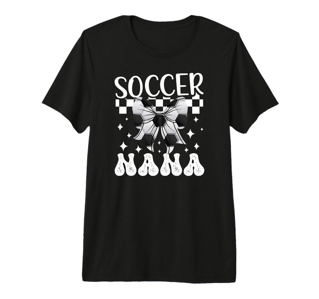 Soccer Nana Coquette Nana Soccer Player T-Shirt - Custom Art Print Unisex - T-Shirt, Sweatshirt, Hoodie