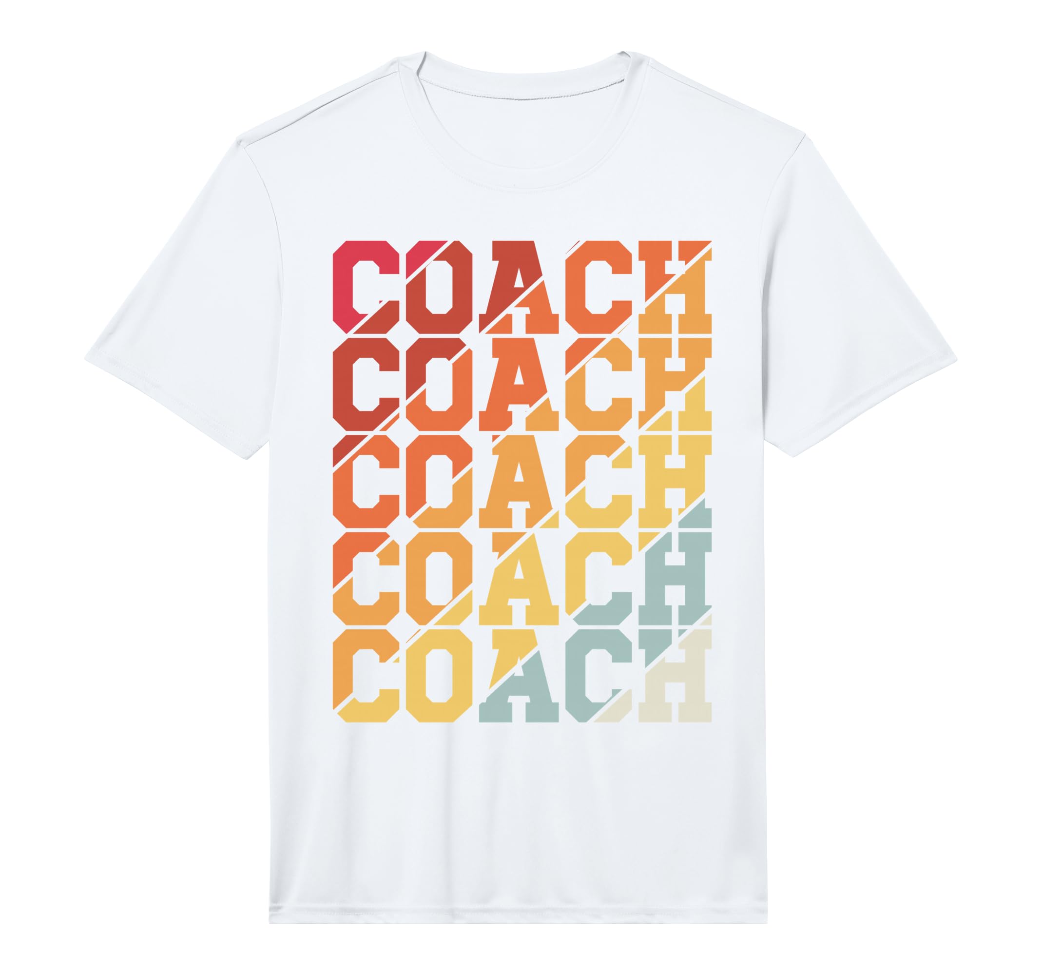 Mens Coach Sport Soccer Basketball T-Shirt - Unique Graphic for Adults - T-Shirt, Sweatshirt, Hoodie