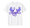 90S 00S Throwback Angel Wings Y2K T-Shirt - Minimalist Print for Adults - T-Shirt, Sweatshirt, Hoodie