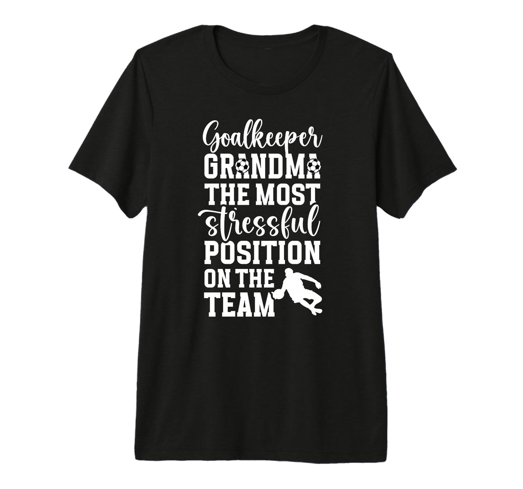 Funny Soccer Goalkeeper Grandma Soccer T-Shirt - Graphic Print for Adults - T-Shirt, Sweatshirt, Hoodie