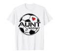 Soccer Aunt Soccer Player Family Matching T-Shirt - Custom Art Print Unisex - T-Shirt, Sweatshirt, Hoodie