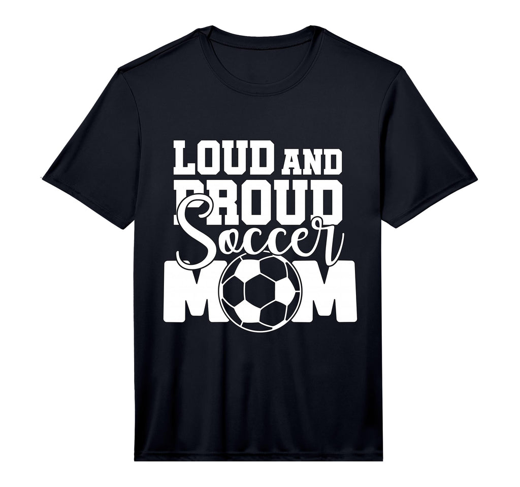Mens Loud And Proud Soccer Mom T-Shirt - Aesthetic Graphic for Adults - T-Shirt, Sweatshirt, Hoodie