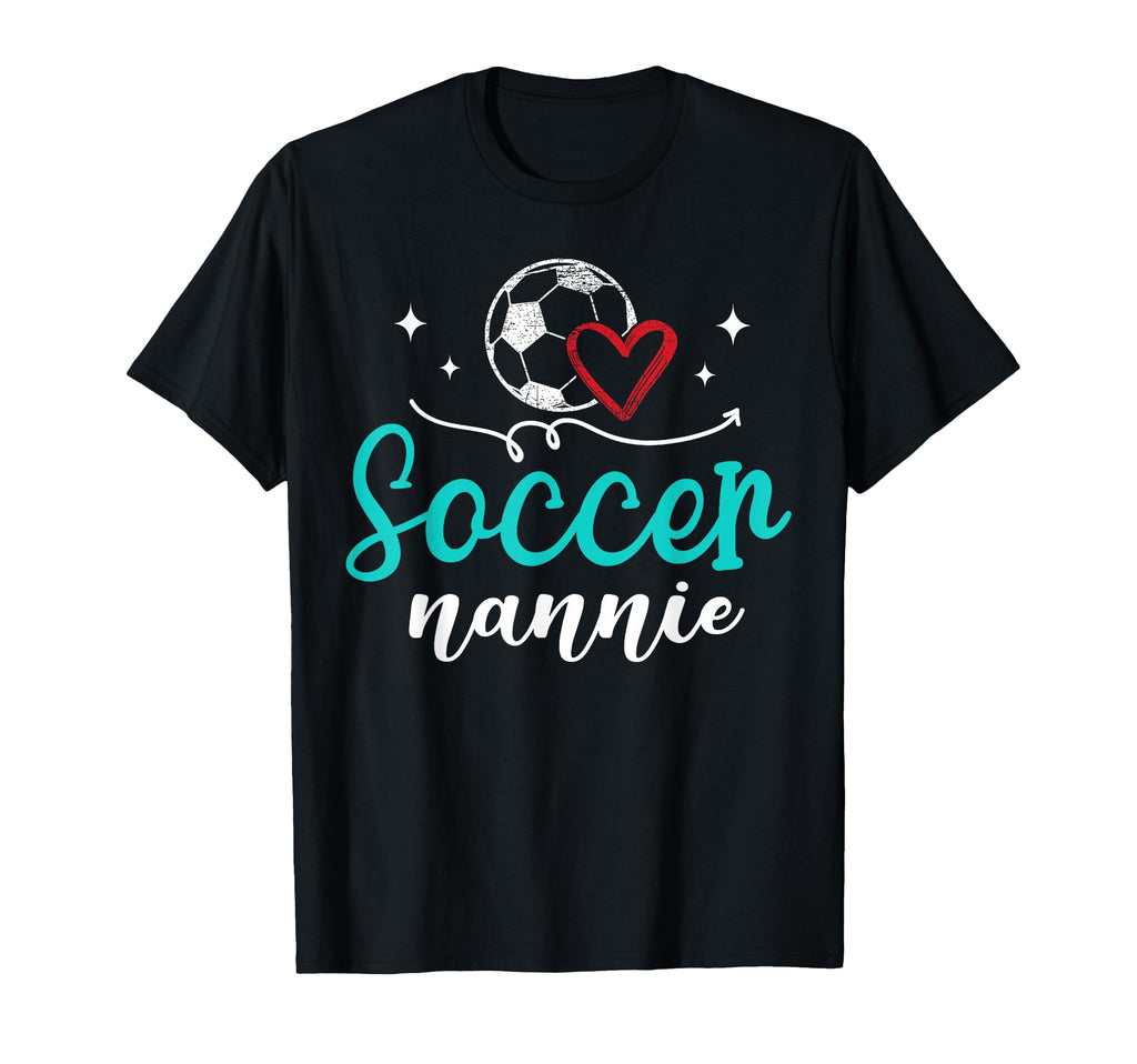 Soccer Nannie Funny Soccer Player Nannie T-Shirt - Graphic Print Men Women - T-Shirt, Sweatshirt, Hoodie