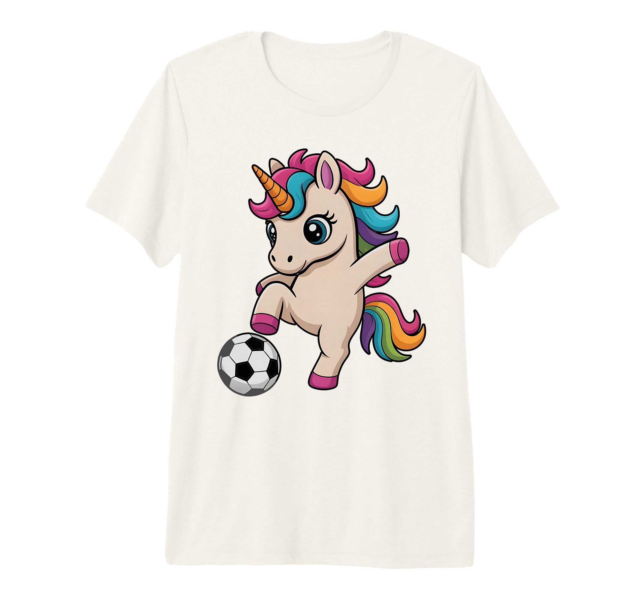 Unicorn Soccer Just Who Loves Kickin Coach T-Shirt - Trendy Graphic Unisex - T-Shirt, Sweatshirt, Hoodie