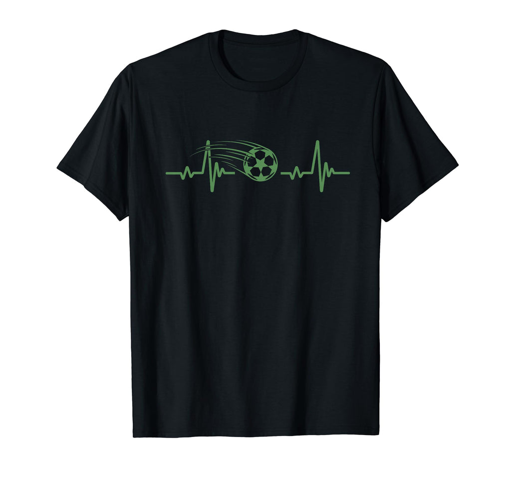 Soccer Heartbeat Tees Soccer Ball T-Shirt - Aesthetic Graphic Men Women - T-Shirt, Sweatshirt, Hoodie